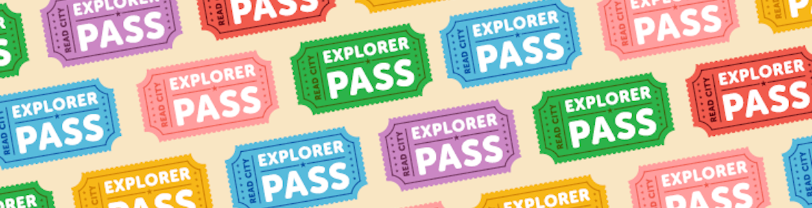 Colorful Explorer Pass tickets. 