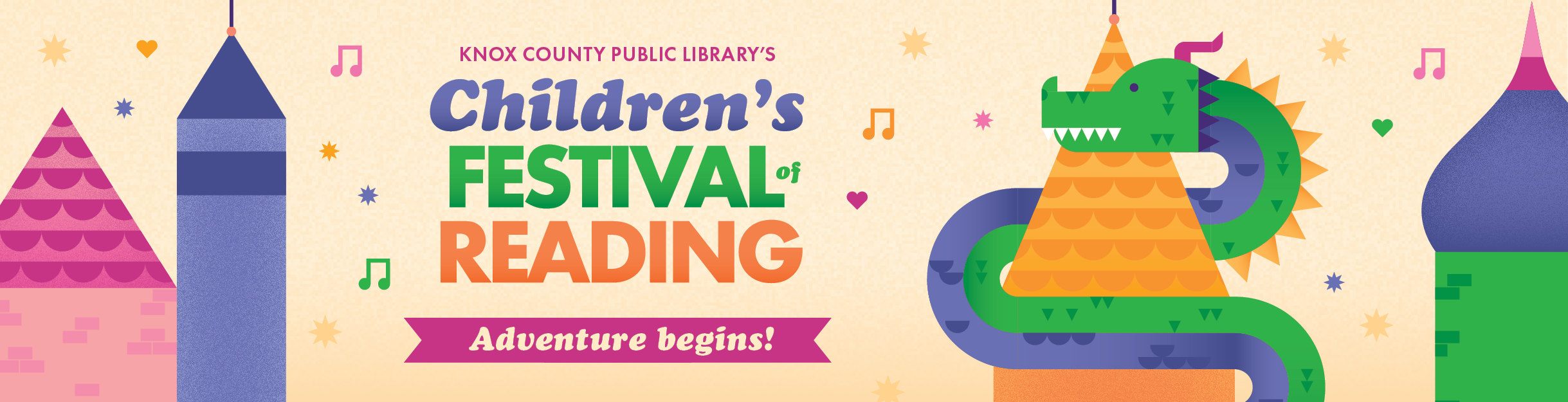 Children's Festival of Reading - Adventure begins!
